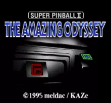 Image n° 1 - screenshots  : Super Pinball II - Amazing Odyssey